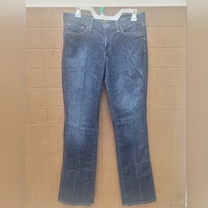 Lucky Brand Classic Rider 5 Pocket Zip Fly Women's 10/30 Dark Fade Blue Jeans